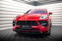 Maxton Design Porsche Macan Facelift Voorspoiler Spoiler Splitter Versie 2