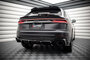 Maxton Design Audi RSQ8 MK1 Valance Centre Rear Splitter Versie 1