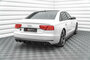 Maxton Design Audi A8 D4 Valance Centre Rear Splitter Versie 1