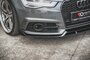 Maxton Design Audi S6 / A6 S Line Facelift Voorspoiler Spoiler Splitter Pro Street + Flaps