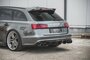 Maxton Design Audi S6 / A6 S Line Facelift Valance Centre Rear Splitter Versie 1