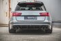 Maxton Design Audi S6 / A6 S Line Facelift Valance Centre Rear Splitter Versie 1