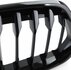 Bmw X2 F39 Sport Nieren / Grill Hoogglans Enkele Spijl Hoogglans Zwart