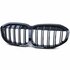 Bmw 1 Serie F40 F41 Sport Nieren / Grill Hoogglans Dubbele Spijl Hoogglans Zwart