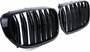 Bmw 7 Serie G11 G12 Sport Nieren / Grill Hoogglans Dubbele Spijl Hoogglans Zwart