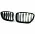 Bmw 5 Serie GT F07 Sport Nieren / Grill Hoogglans Dubbele Spijl Hoogglans Zwart