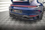 Maxton Design Porsche 911 / 992 Carrera S Aero  Rear Centre Diffuser Vertical Bar Versie 1