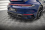 Maxton Design Porsche 911 / 992 Carrera S Aero  Rear Centre Diffuser Vertical Bar Versie 2