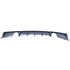 Bmw 3 serie F30 M Pakket Achterbumper Diffuser Mat Zwart Dubbele Uitlaat Uitsparing