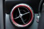 Mercedes Benz Cla Gla A Klasse W176 W246 W117 X156 Luchtrooster Dashboard Ringen Decoratie Rood Geanodiseerd AMG look