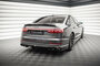 Maxton Design Audi S8 D5 Valance Centre Rear Splitter Versie 1