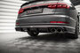 Maxton Design Audi S8 D5 Valance Centre Rear Splitter Versie 1