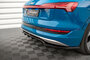 Maxton Design Audi E Tron Rear Centre Diffuser Vertical Bar Versie 1