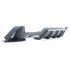 Bmw 4 serie F32 F33 F36 M Pakket Achterbumper Diffuser Mat Zwart Dubbele Uitlaat Uitsparing M Performance Look 