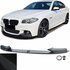 Bmw 5 Serie F10 F11 M Pack Spoiler Voorspoiler Splitter Lip Mat Zwart Enkele Spijl