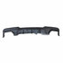 Bmw 5 serie F10 M Pakket Diffuser Mat Zwart Dubbele Uitlaat Uitsparing M Performance Look