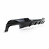 Bmw 5 serie F10 M Pakket Diffuser Glans Zwart Dubbele Uitlaat Uitsparing M Performance Look