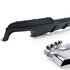 Bmw 5 Serie F10 V8 Uitlaat Look Ombouw Set + Diffuser Mat Zwart