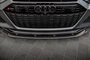 Maxton Design Audi RS6 C8 / RS7 C8 Real Carbon Fiber Splitter Voorspoiler Spoiler Versie 1