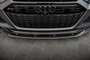 Maxton Design Audi RS6 C8 / RS7 C8 Real Carbon Fiber Splitter Voorspoiler Spoiler Versie 1