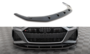 Maxton Design Audi RS6 C8 / RS7 C8 Real Carbon Fiber Splitter Voorspoiler Spoiler Versie 1