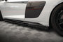 Maxton Design Audi R8 Mk2 Facelift Sideskirt Diffuser Versie 2 + Flaps