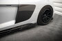 Maxton Design Audi R8 Mk2 Facelift Sideskirt Diffuser Versie 2 + Flaps