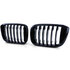 Bmw X3 G01 Sport Nieren / Grill Hoogglans Enkele Spijl Hoogglans Zwart