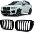 Bmw X3 G01 Sport Nieren / Grill Hoogglans Enkele Spijl Hoogglans Zwart