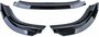Volkswagen Polo 9N3 Spoiler Voorspoiler Splitter Lip Hoogglans Zwart