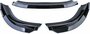 Volkswagen Polo 9N3 Spoiler Voorspoiler Splitter Lip Hoogglans Zwart