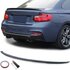 Bmw 2 Serie F22 F23 Coupe Kofferklep Spoiler Achterklep Hoogglans Zwart