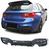 Bmw 1 Serie F20 F21 LCI Achterbumper Diffuser Glans Zwart 135i Look