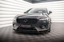 Maxton Design Volvo V90 R Design MK2 Splitter Voorspoiler Spoiler Versie 1