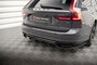 Maxton Design Volvo V90 R Design MK2 Rear Centre Diffuser Vertical Bar Versie 1