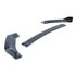 Volkswagen Polo 2G AW Cup Spoiler Voorspoiler Splitter Lip Hoogglans Zwart