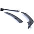 Audi A5 F5 Spoiler Voorspoiler Splitter Lip Hoogglans Zwart