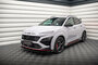 Maxton Design Hyundai Kona N MK1 Splitter Voorspoiler Spoiler Versie 2 + Flaps