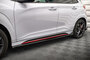 Maxton Design Hyundai Kona N MK1 Sideskirt Diffusers Versie 1 + Flaps