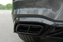 VW Golf 8 R Line Zwart Black Dubbele uitlaat trim tip decoratie lijsten Sierstuk Styling 