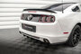 Maxton Design Ford Mustang MK5 Facelift Valance Centre Rear Splitter Versie 1