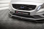 Maxton Design Volvo S60 R Design MK2 Splitter Voorspoiler Spoiler Versie 2