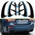 Mercedes A Klasse W177 SEDAN Canard Spoiler Amg Styling Bumper pakket 