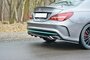 Maxton Design Mercedes CLA C117 AMG Line Facelift Valance Centre Rear Splitter Versie 1