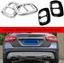 Mercedes GLA X115 AMG Look Black uitlaat trim tip