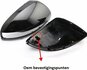 Mercedes C Klasse W205 E Klasse W213 S Klasse W222 GLX X253 Hoogglans Zwarte Spiegel kappen