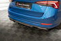 Maxton Design Skoda Octavia MK4 Sportline Rear Centre Diffuser Vertical Bar Versie 1