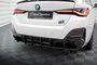 Maxton Design Bmw i4 Gran Coupe G26 M Pakket  Valance Spoiler Pro Street