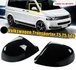 Volkswagen Vw Transporter T5 T5.1 T6 Spiegel Buitenspiegel Spiegelkappen Hoogglans Zwart