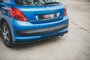 Maxton Design Peugeot 207 Sport Valance Centre Rear Splitter Versie 1